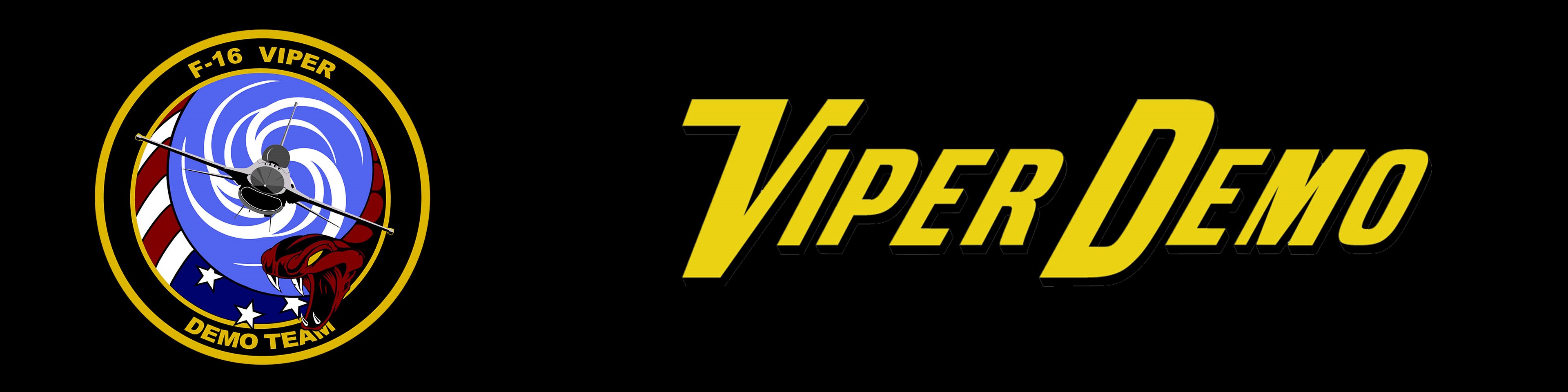 A graphic of the Viper Demo team logo.